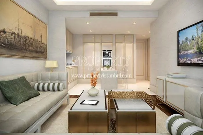 One of the apartments in Elysium Art Sisli