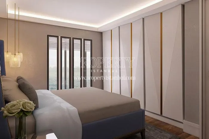 One of the master bedrooms in Elysium Es Beykoz