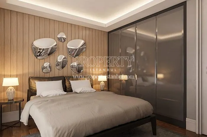 One of the bedrooms in Elysium Es Beykoz