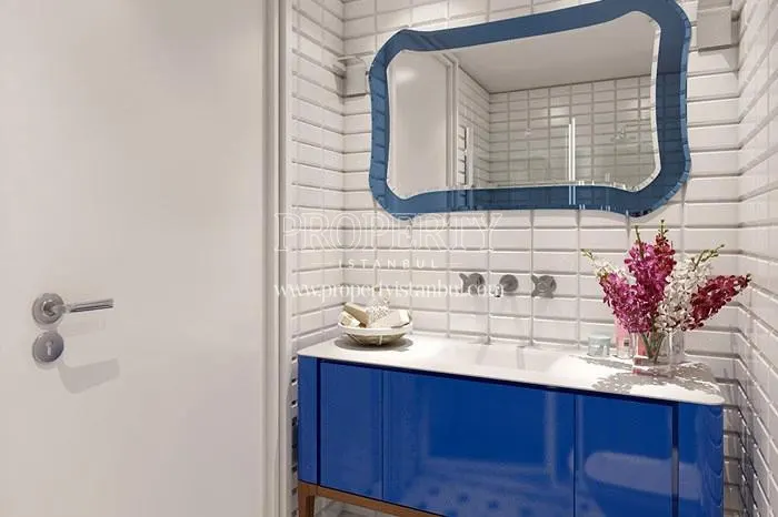One of the bathrooms in Elysium Es Beykoz