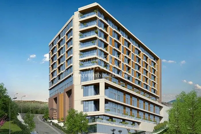 Elysium Es Beykoz building from the corner