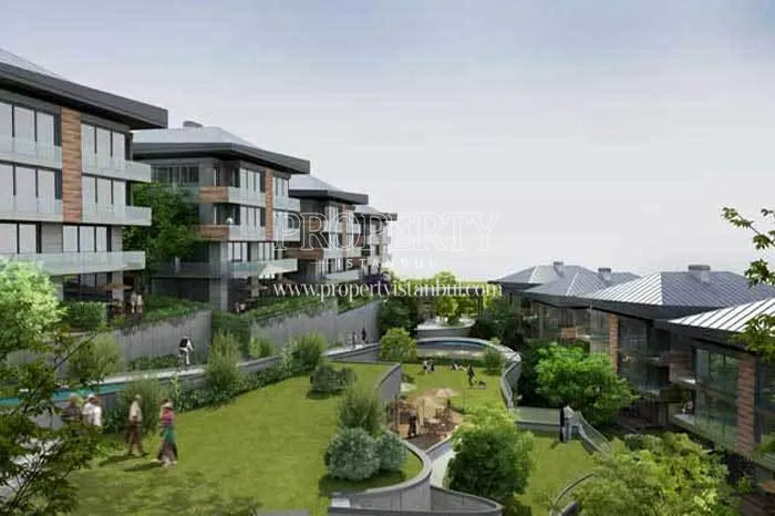 The verdant garden of the Elysium Serene Kandilli project