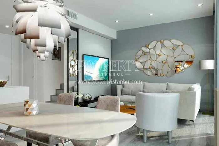 One of the living rooms in Elysium Serenity Kandilli