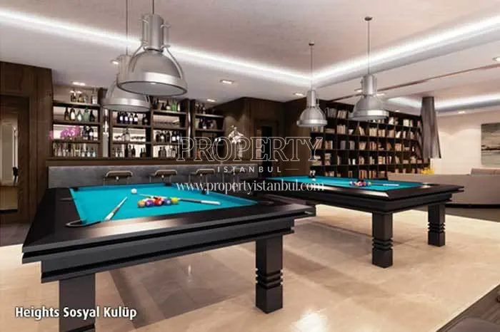 Billiard room in Emaar Square