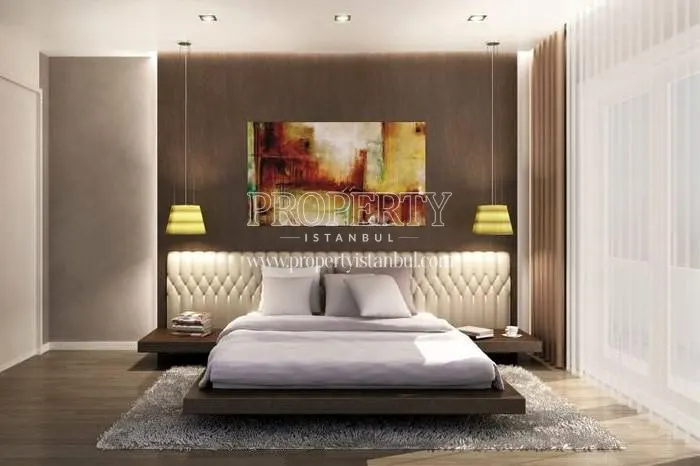 One of the master bedrooms in Emin Evim 5Yuz60