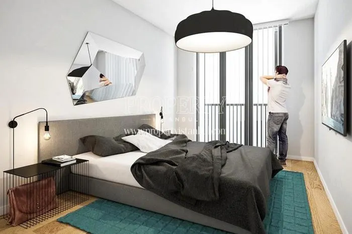 The man waking up in the bedroom in Emporia Istanbul