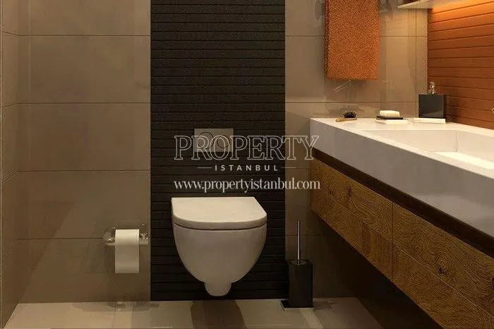 One of the bathrooms in Enn Adalar Maltepe