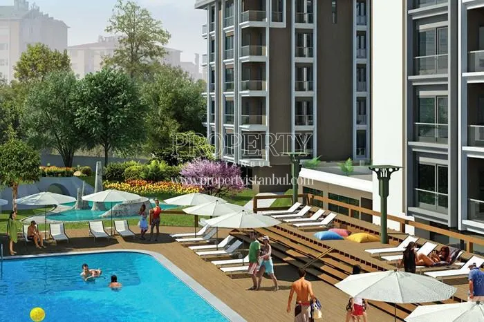 Swimming pool in Enn Adalar Maltepe