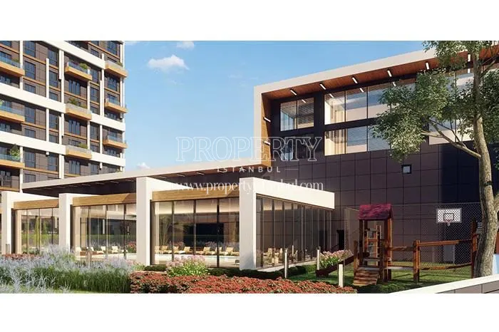 The indoor swimming pool of the Erguvan Premium Residence compound