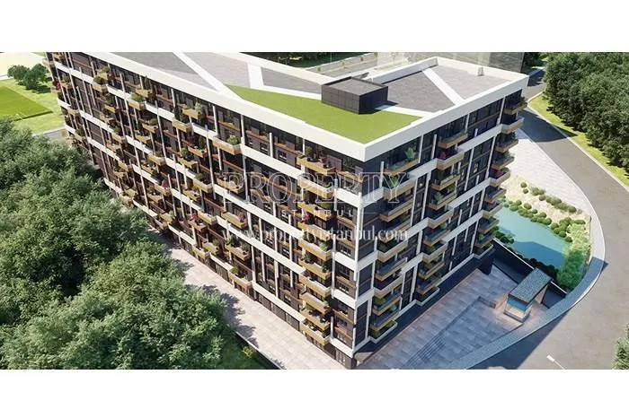Erguvan Premium Residence building from above