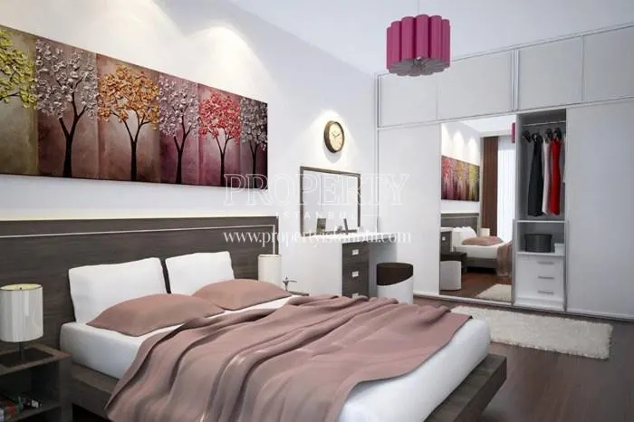 One of the master bedrooms in Erka Konsept