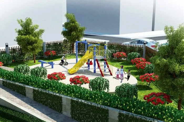 Playground for children in Erka Panorama