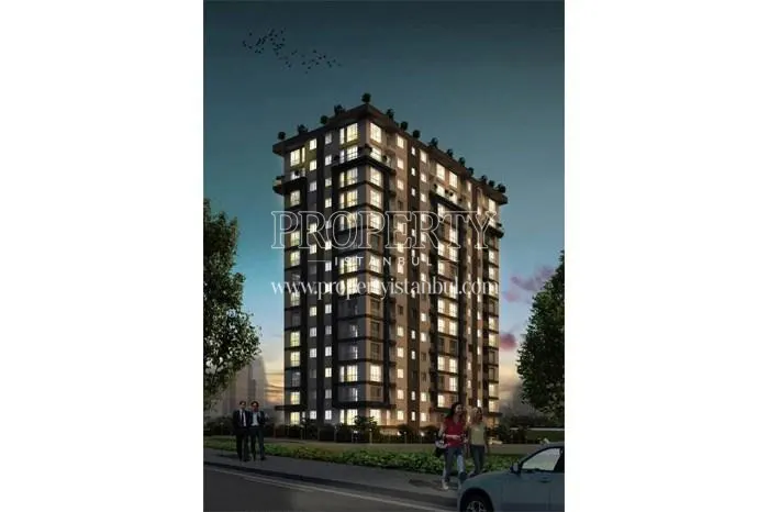 Erka Panorama building at night