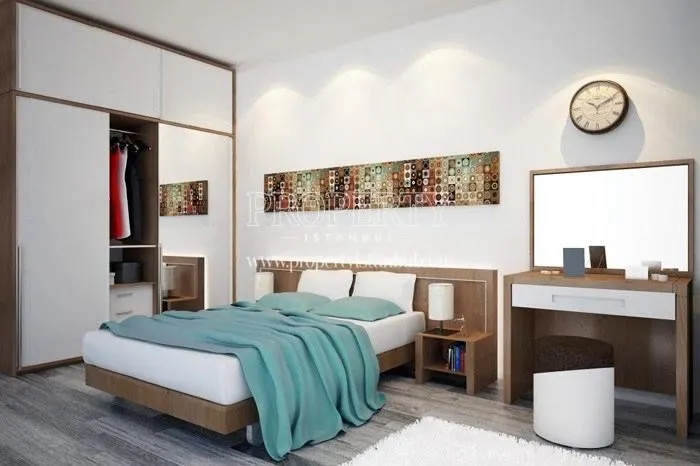 One of the bedrooms in Erka Panorama