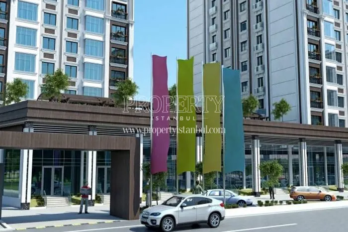 The entrance of the Esbahce Konaklari compound