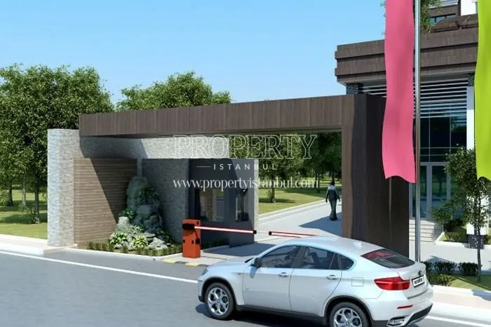 The entrance of the Esbahce Konaklari compound