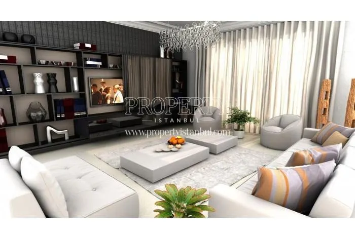 One of the living rooms in Esbahce Konaklari