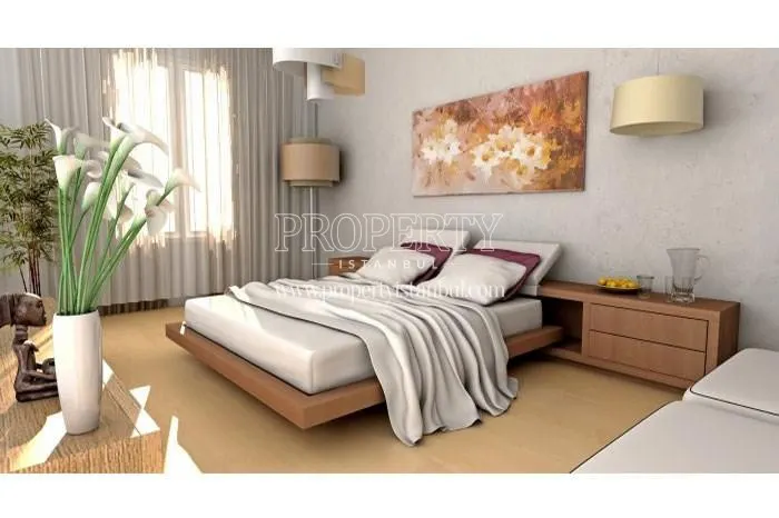 One of the master bedrooms in Esbahce Konaklari