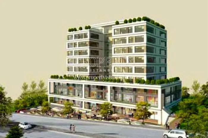 Esen Park Plaza project from the back side