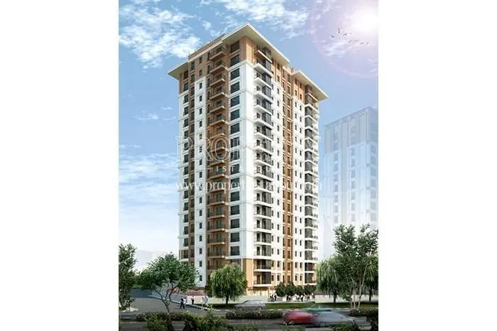 One of the blocks in Esenler Emlak Konutlari