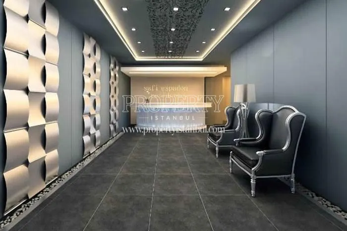 The reception of Espadon Residence