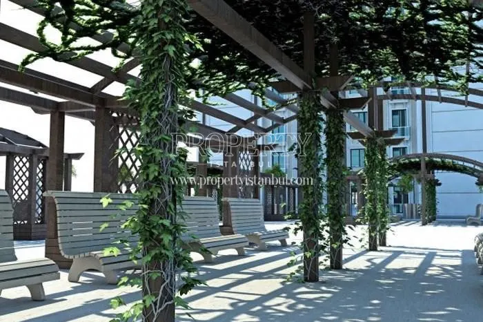 The relaxation areas in Espark Konaklari