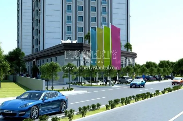 Espark Konaklari project view from the corner of the street