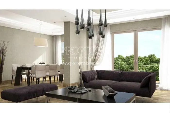 One of the living rooms in Essa Flora