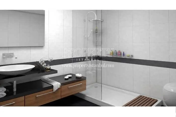 One of the bathrooms in Essa Flora