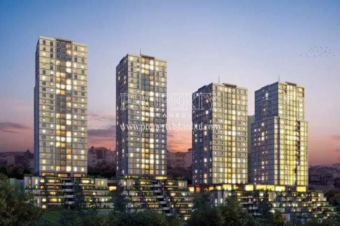 Essenora project view at night