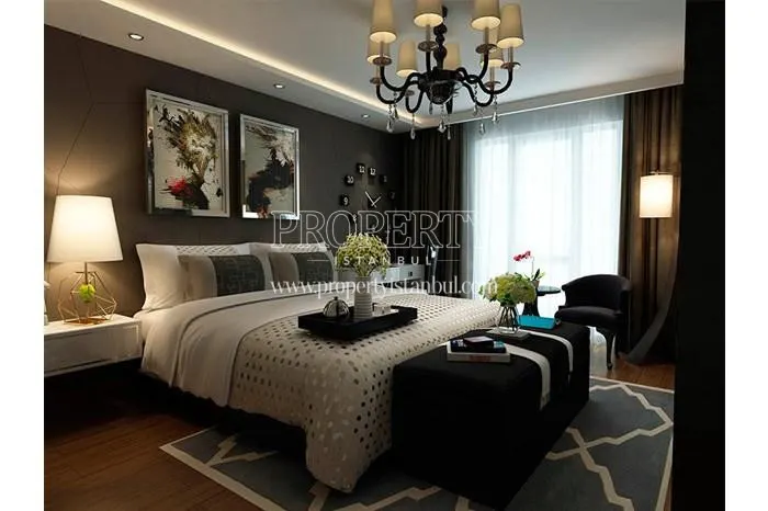 One of the bedrooms in Etna Kandemir Evleri