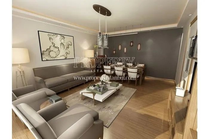 One of the living rooms in Etna Kandemir Evleri
