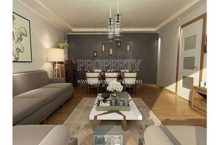 One of the living rooms in Etna Kandemir Evleri