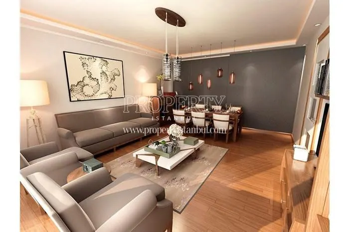 One of the living rooms in Etna Kandemir Evleri