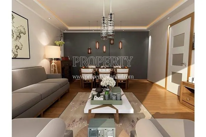 One of the living rooms in Etna Kandemir Evleri