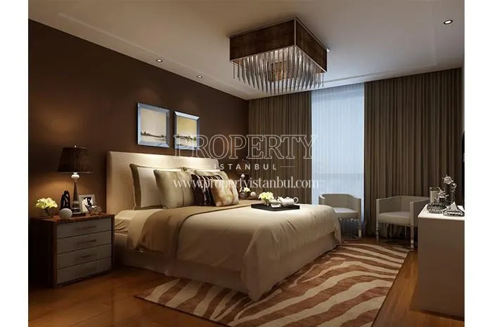 One of the bedrooms in Etna Kandemir Evleri