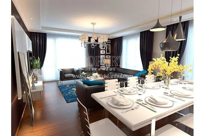 One of the living rooms in Etna Kandemir Evleri