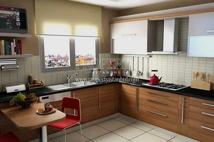 One of the kitchens in Euro City Kurtkoy