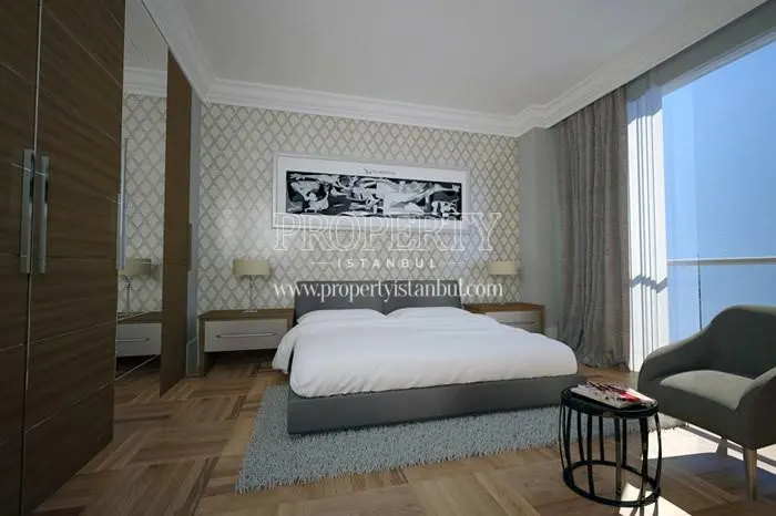 One of the master bedrooms in Eurotolia Panorama Evleri