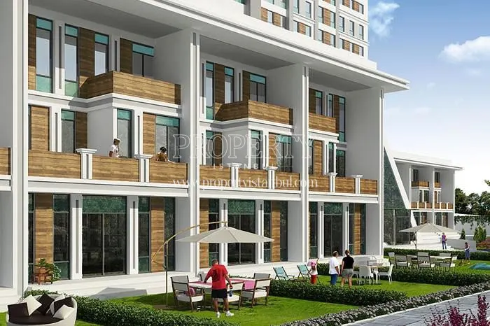 The gardens of the Evila homes