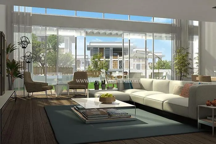 One of the living rooms in Evila