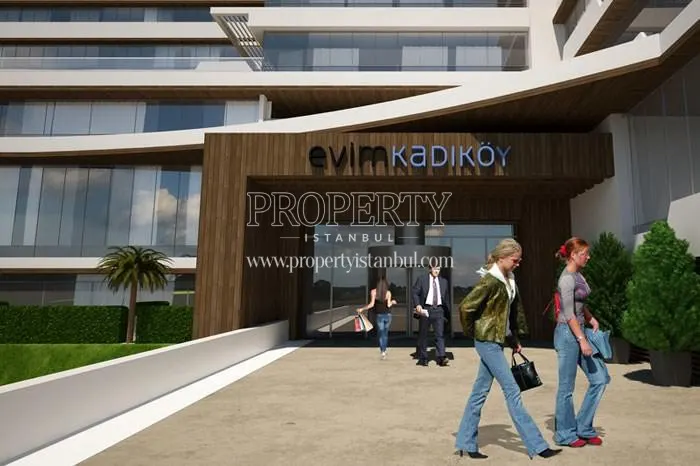 The entrance of Evim Kadikoy