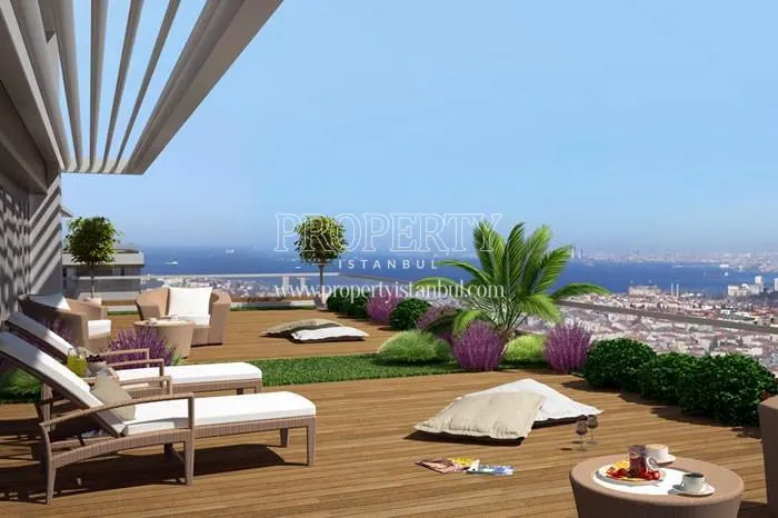 Viewing terrace in Evim Kadikoy