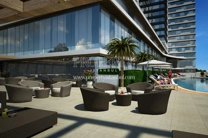 The swimming pool of Evim Kadikoy