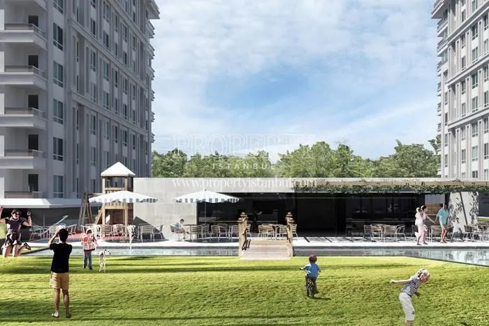 The social facilities in Evinpark Ada & Tepe Rezidans