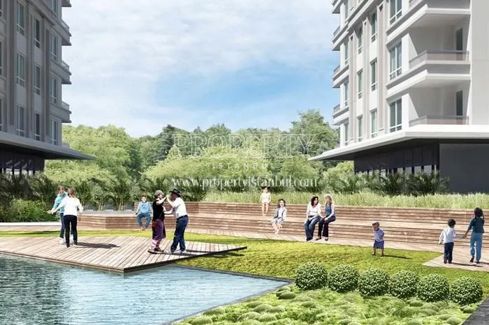 The relaxation areas in Evinpark Ada & Tepe Rezidans