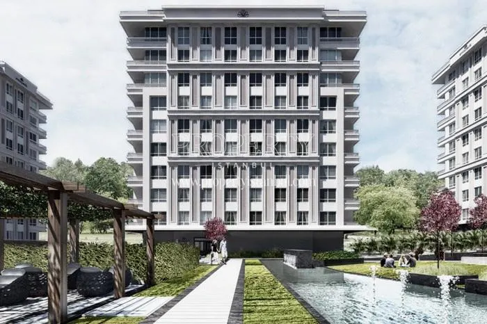 One of the blocks in Evinpark Ada & Tepe Rezidans