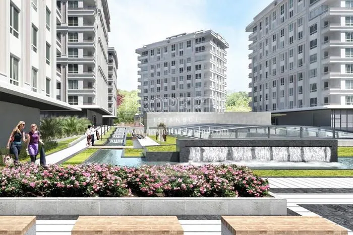 The landscape of Evinpark Ada & Tepe Rezidans