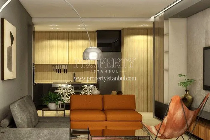 One of the flats in Evinpark Kadikoy