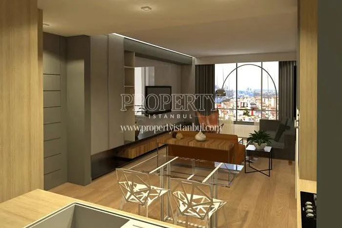 One of the flats in Evinpark Kadikoy